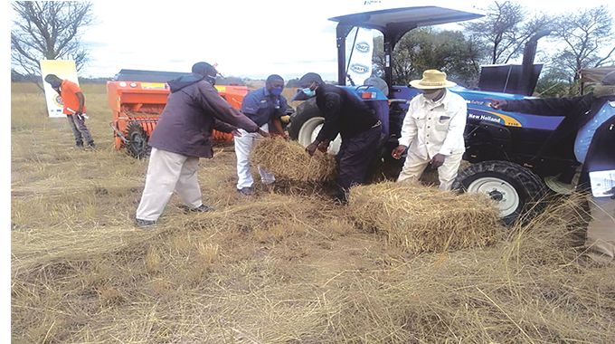 Insiza farmers champion fodder harvesting model